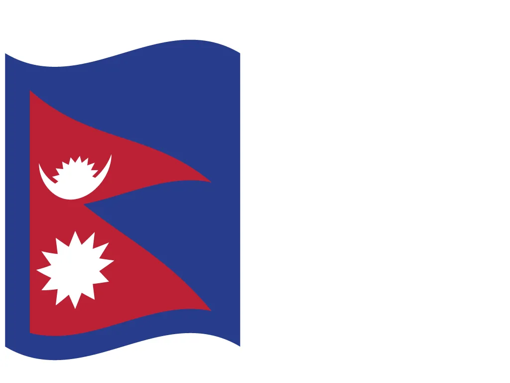 The Flag of Nepal